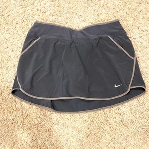 Nike dri fit tennis skirt with built in shorts
